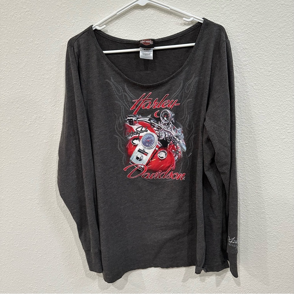 Harley Davidson limited edition Scott Jacobs women shirt size 1x